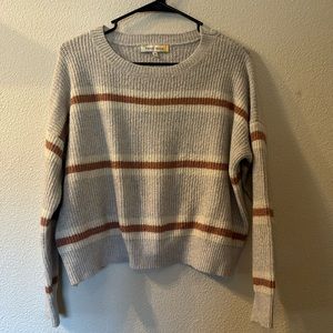 Hazel Moon striped sweater size medium